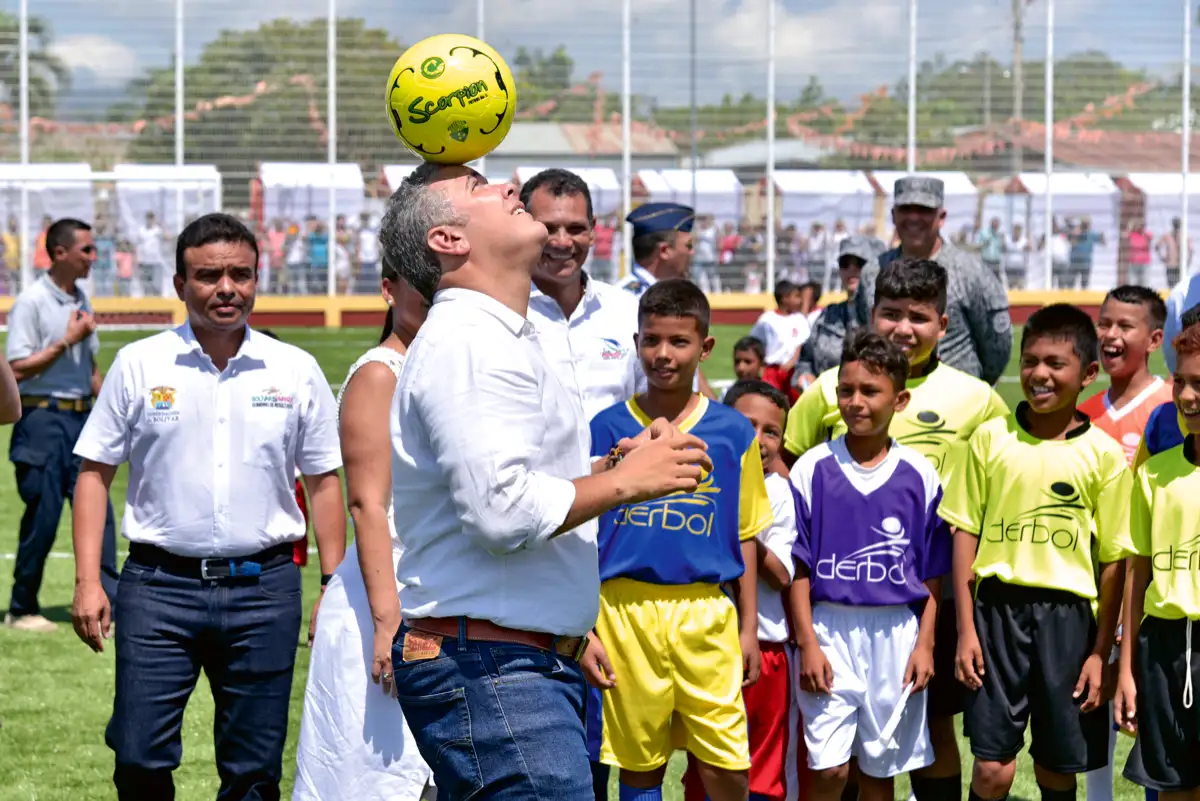 Cancha de fútbol La Bajera, San Jacinto, Bolívar. 25 de agosto de 2018.
