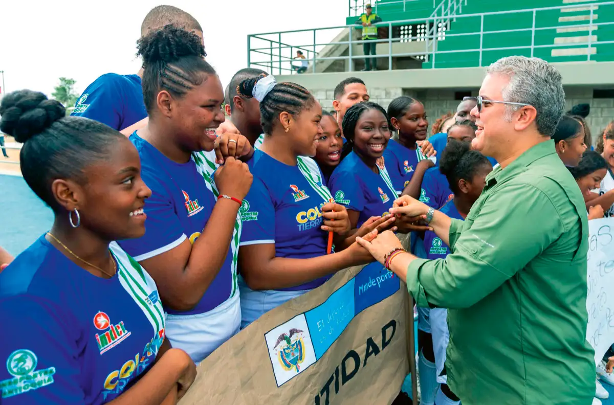 Inauguración Polideportivo Katerine Ibargüen. Apartadó, Chocó. 29 de febrero de 2020.