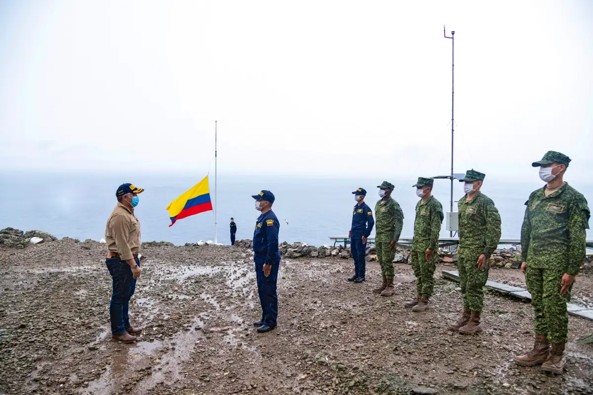 Visita a la isla Malpelo, Valle, 17 de abril de 2021.