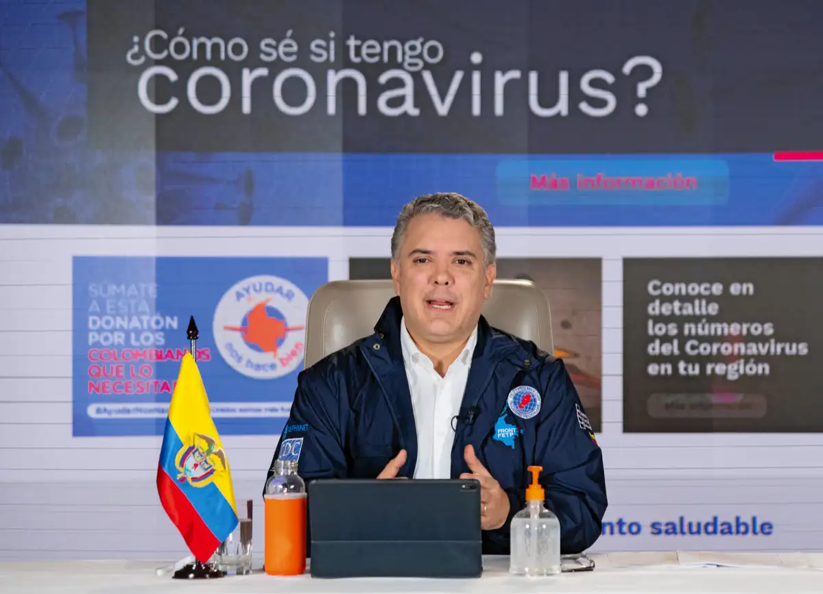 Programa Prevención y Acción vía //Facebook Live//. Casa de Nariño, Bogotá, 25 de abril de 2020.