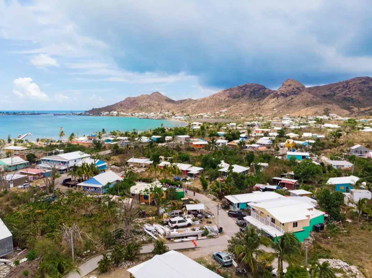 Isla de Providencia, en proceso de reconstrucción.