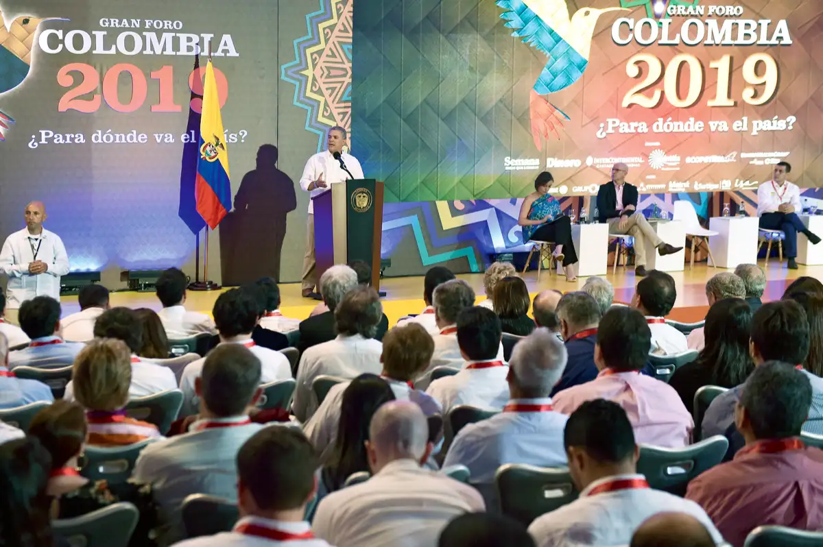 Instalación Gran Foro Colombia. ¿Para dónde va el país? Hotel Intercontinental, Cartagena, Bolívar, 29 de enero de 2019.