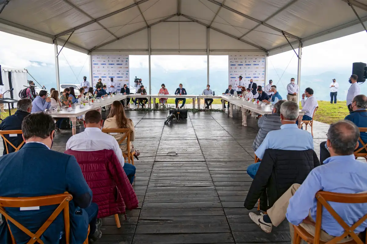 Visita al Proyecto de ‘Aerocafé’, Comité Técnico. Palestina, Caldas, 24 de octubre de 2020.