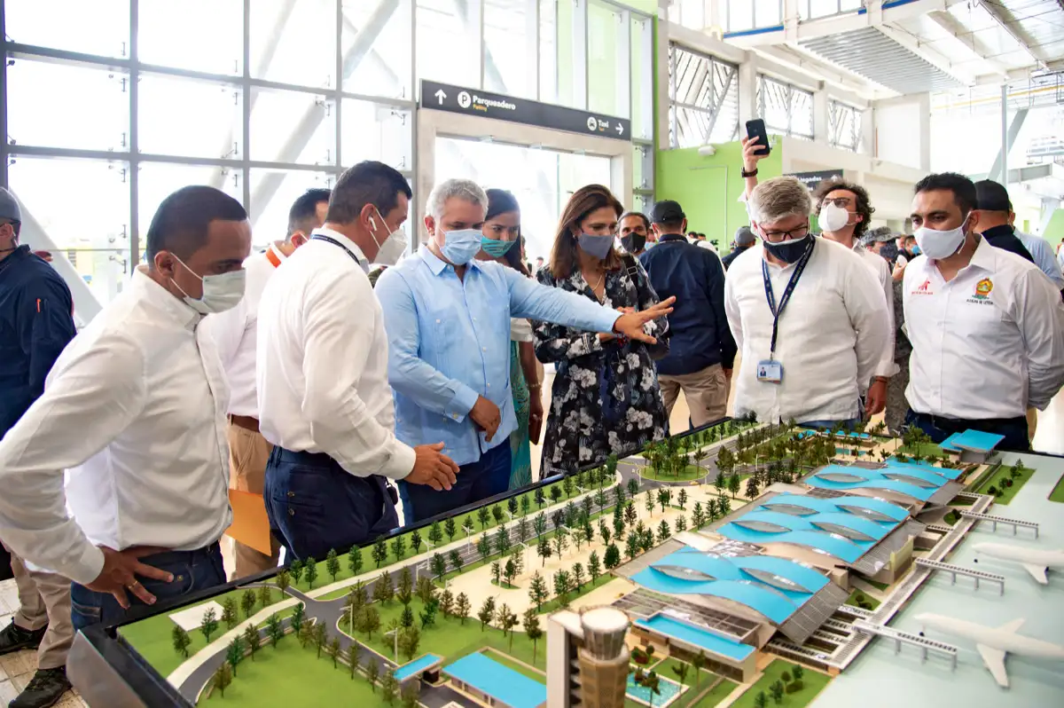 Proyecto de modernización del Aeropuerto Internacional de Leticia, Amazonas, 1 de diciembre de 2020.