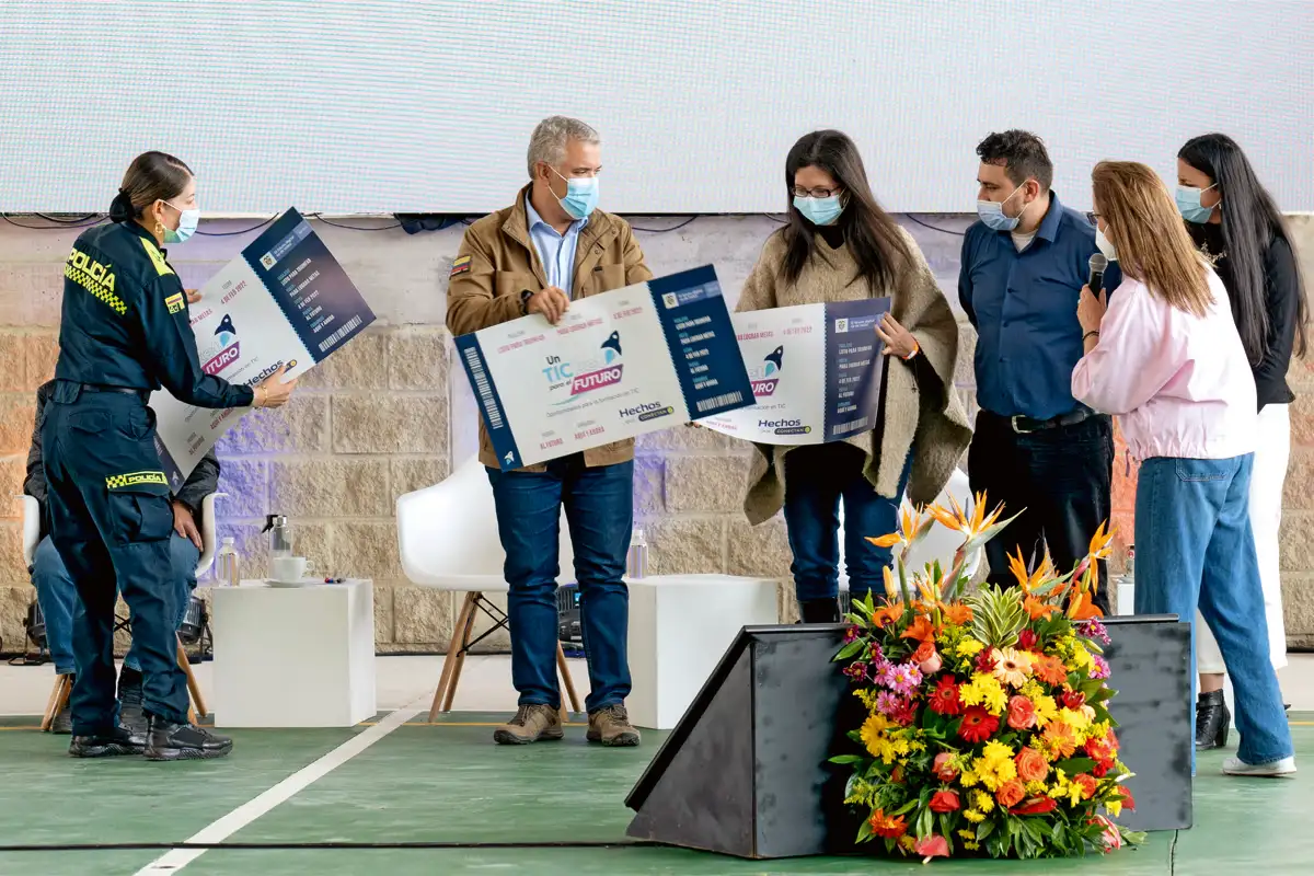 Entrega CIC Sacúdete Chiquinquirá, Boyacá, 4 de febrero de 2022.
