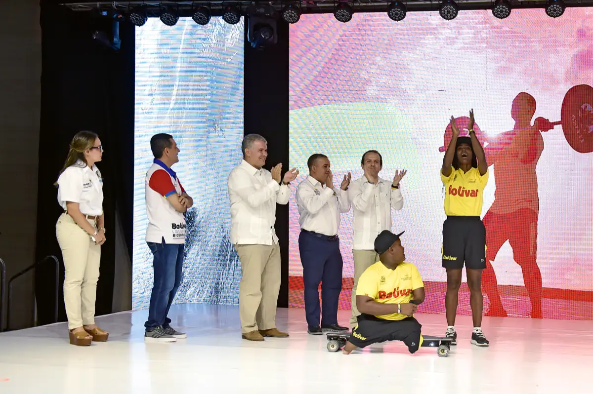 Lanzamiento Juegos del Bicentenario. Cartagena, Bolívar, 29 de abril de 2019.