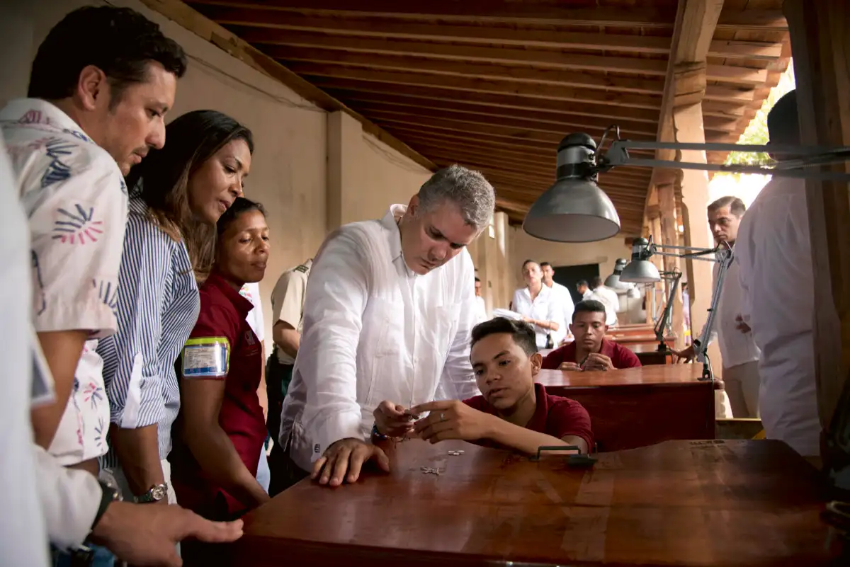 Escuela taller de orfebrería. Mompox, Bolívar, 7 de septiembre de 2018.