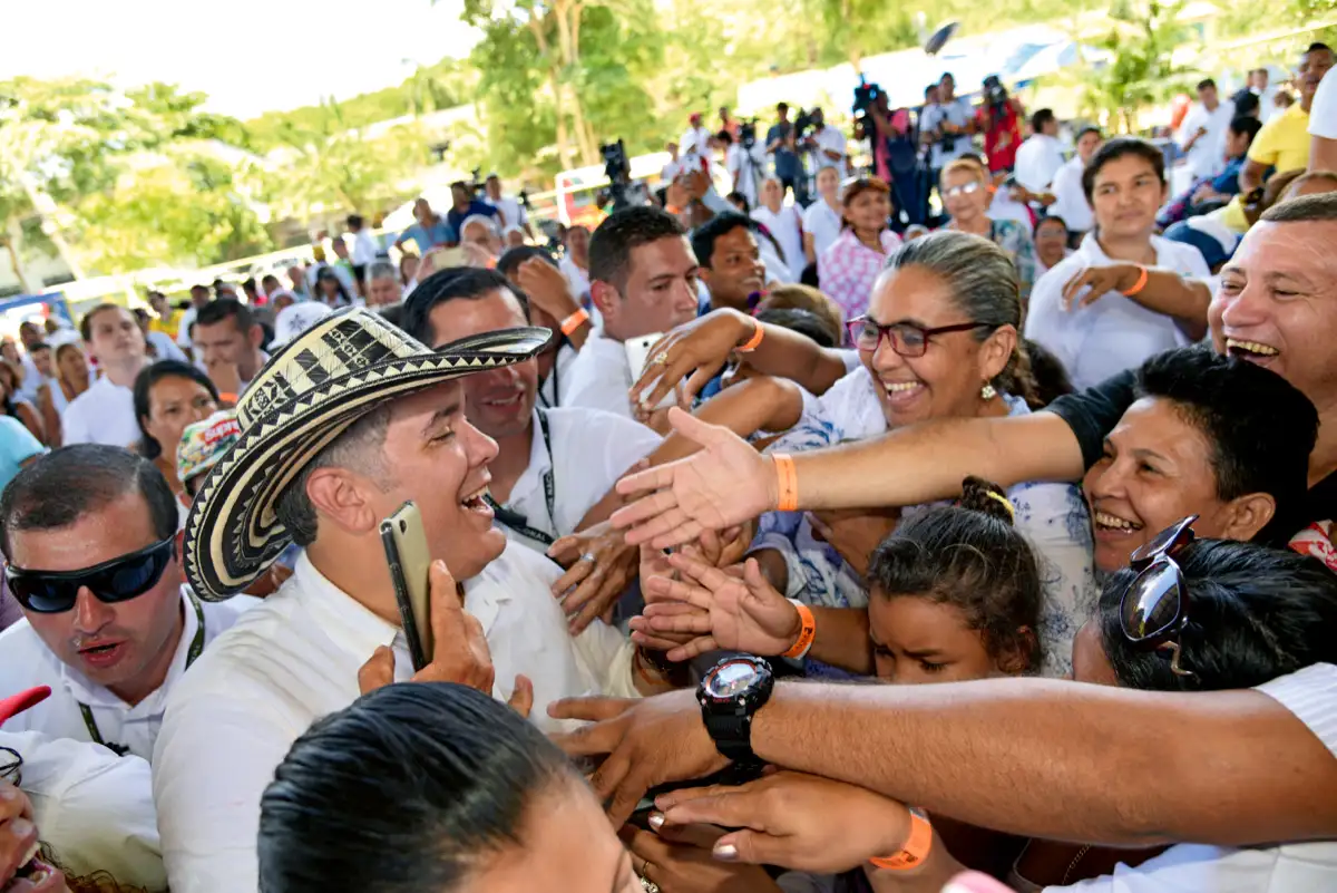 Taller Construyendo País. Institución Educativa León XIII. Coliseo Cubierto, San Jacinto, Bolívar, 25 de agosto de 2018.
