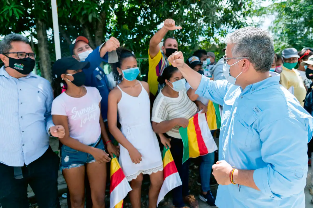 Llegada y recorrido a Fundación, Magdalena, 6 de noviembre de 2020.