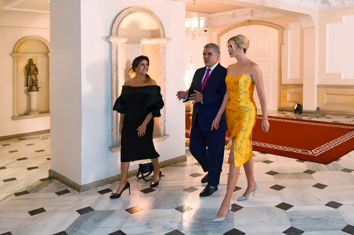 Cena en honor a Ivanka Trump Casa de Nariño, Bogotá, 3 de septiembre de 2019.