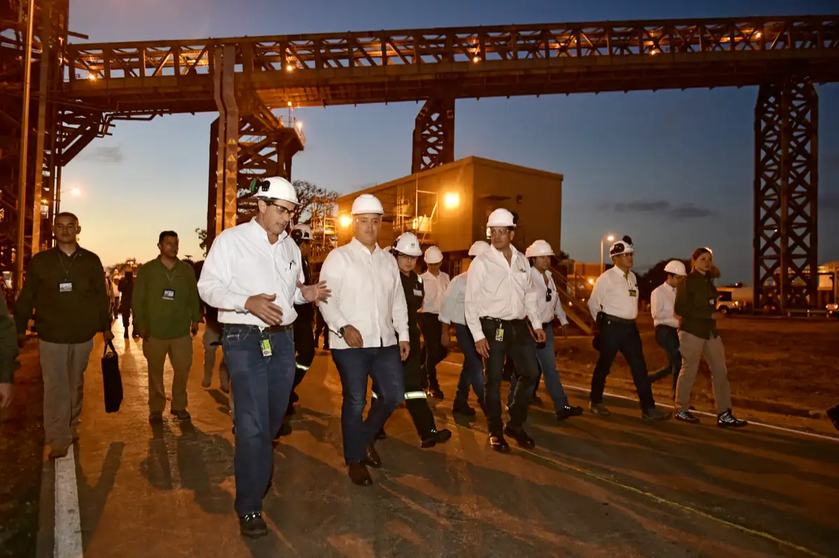 Recorrido por las instalaciones de Reficar. Cartagena, Bolívar, 13 de diciembre de 2109.