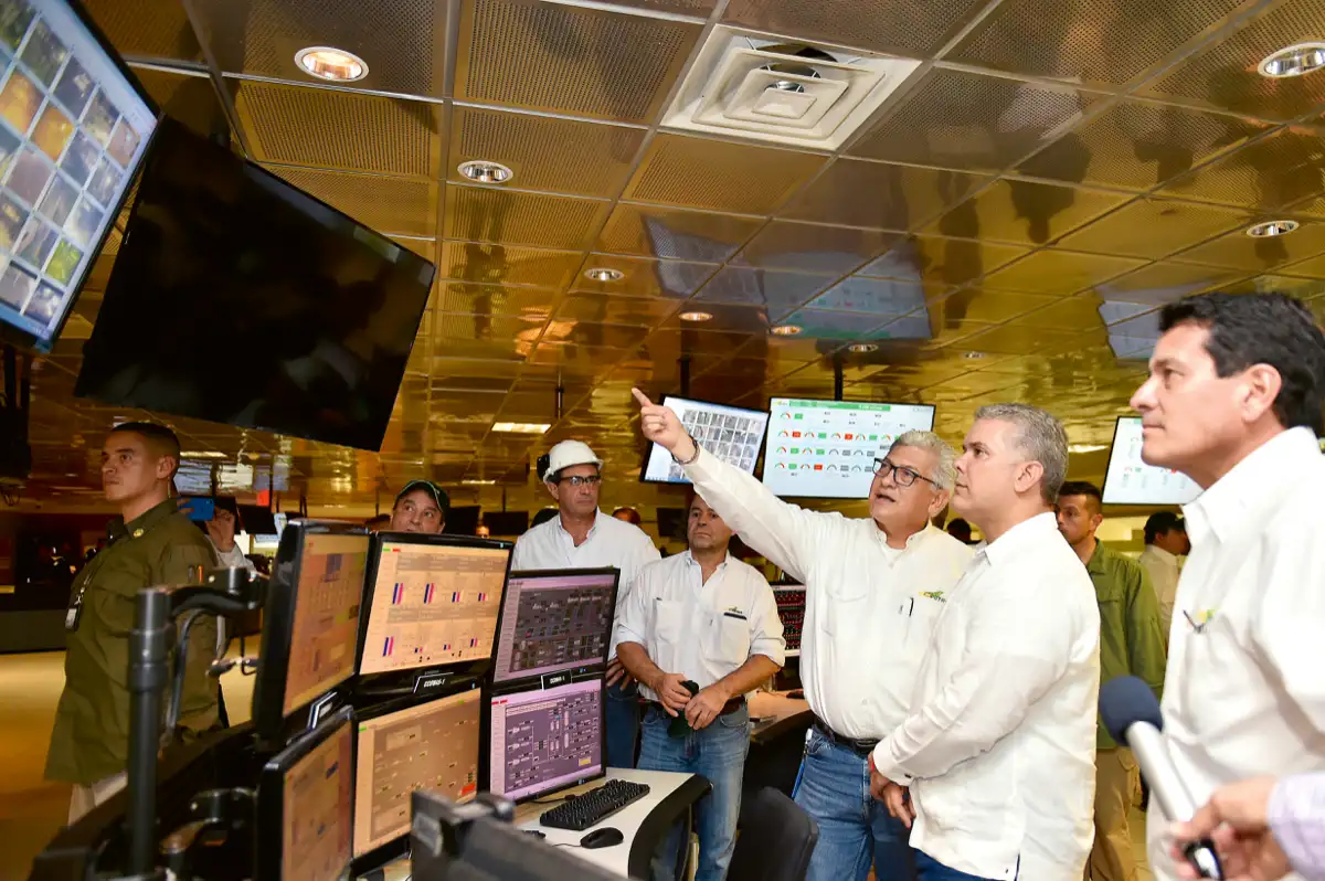 Recorrido por las instalaciones de Reficar. Cartagena, Bolívar, 13 de diciembre de 2109.