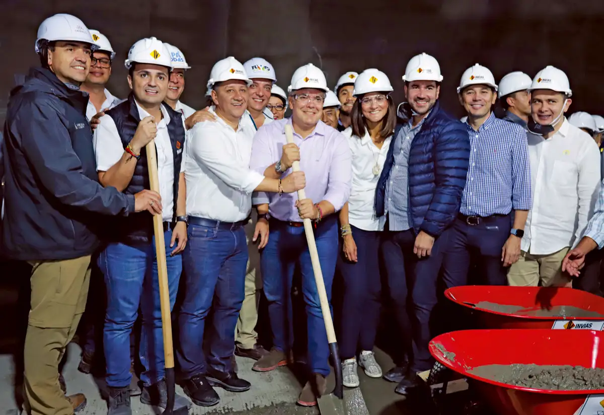 Visita al Túnel de La Línea. Cajamarca, Tolima, 8 de febrero de 2020.