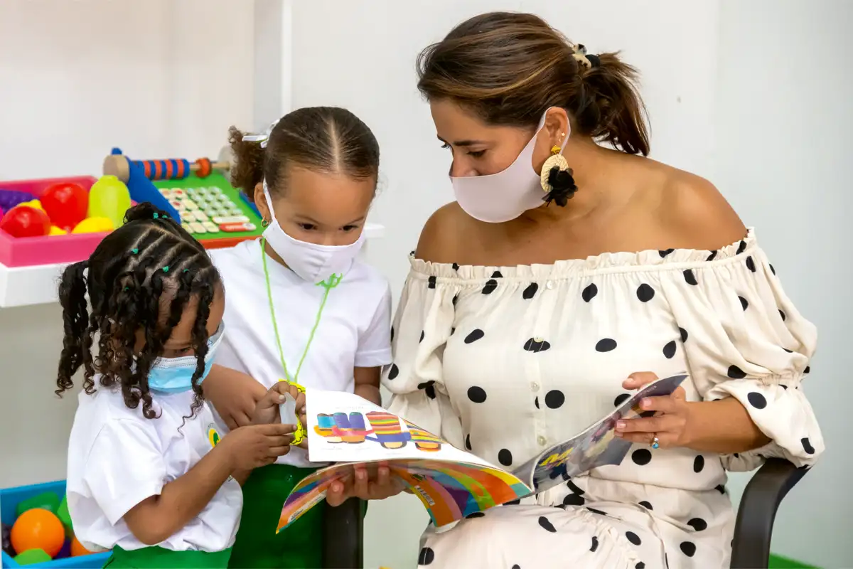 Inauguración del centro de desarrollo infantil Little Angel’s . Providencia, Archipiélago de San Andrés, 6 de abril de 2021.