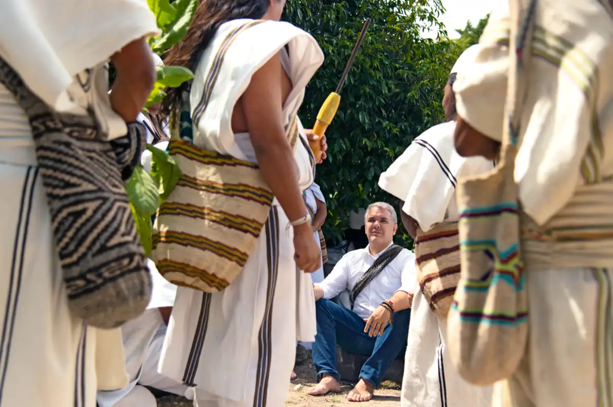 Visita al punto de atención de la Registraduría Nacional del Estado Civil. Pueblo Bello, Nabusimake, Cesar, 8 de noviembre de 2019.