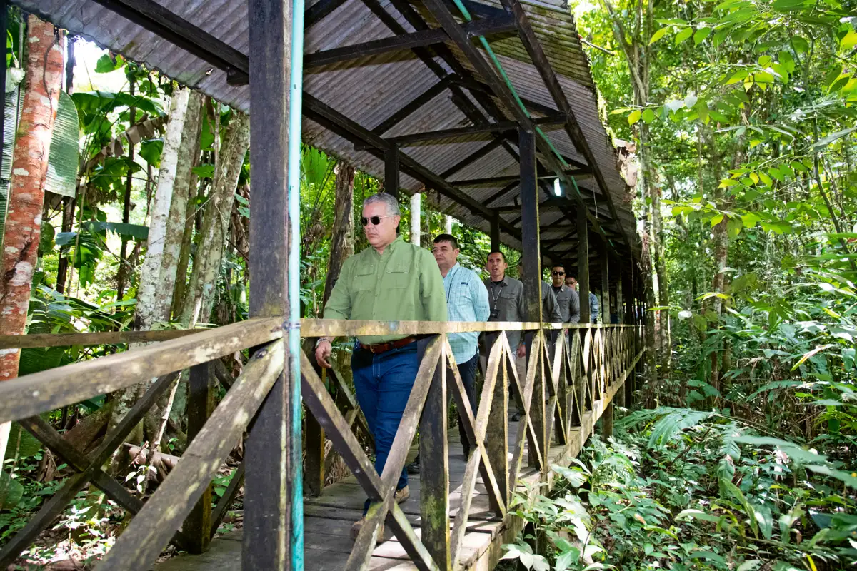 V Sesión de La Comisión Intersectorial para la Acción Climática. Universidad Nacional de Colombia, Sede Amazonia. Leticia, Amazonas, 26 de julio de 2022.
