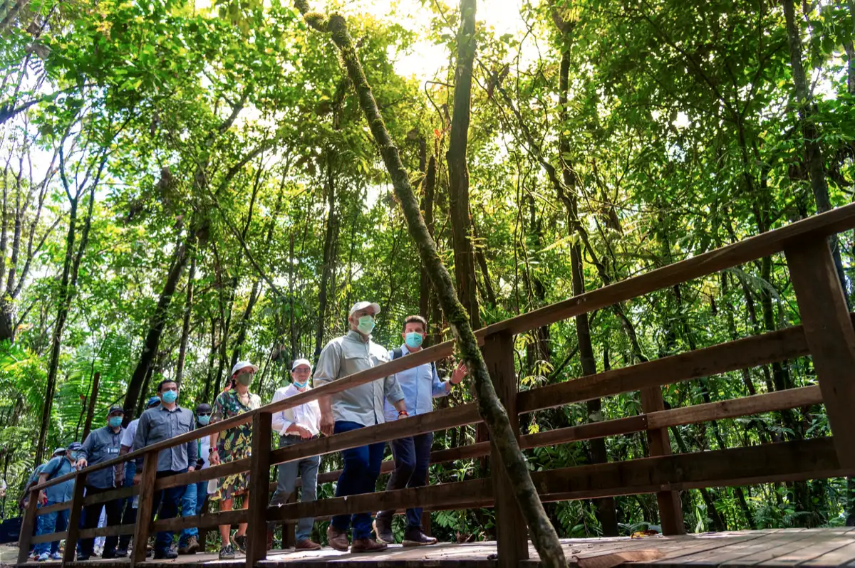 Inauguración Sendero Ecoturístico Tutunendo, Chocó, 16 de enero de 2021.