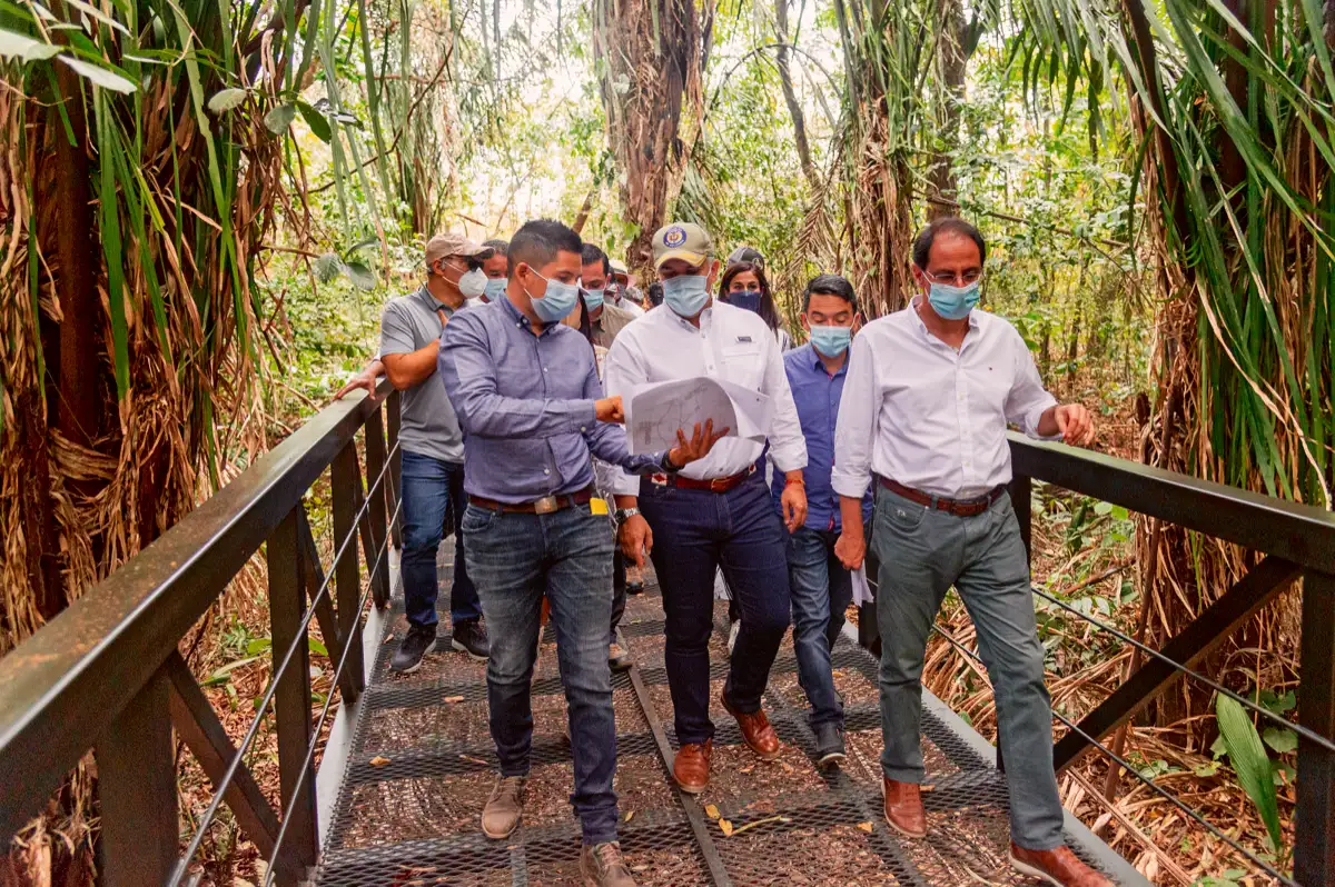 Sendero de avistamiento de aves. Tame, Arauca, 13 de febrero de 2021.